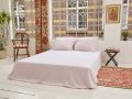 Enjoy the Khasto sleeping experience in the Sheet - Red Ivy. Handmade from thin layers of soft & airy 100% cotton GOTS certified.