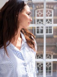 Pyjama - Blue Udaipur - The Cotton Cashmere Collection