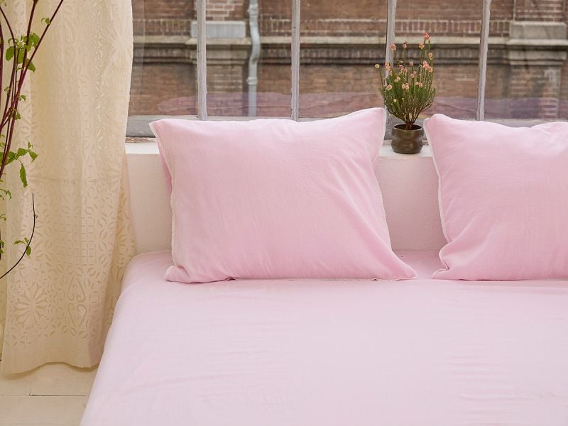 Sheet - Pink - La Collection Coton Cachemire