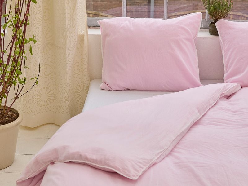 Bedding Set - Pink - La Collection Coton Cachemire