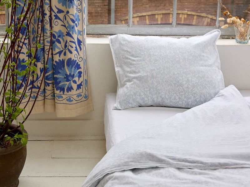 Bedding Set - Lodhi Garden Blue - The Cotton Cashmere Collection