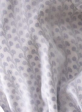 Pyjama V-neck - Blue Twig 