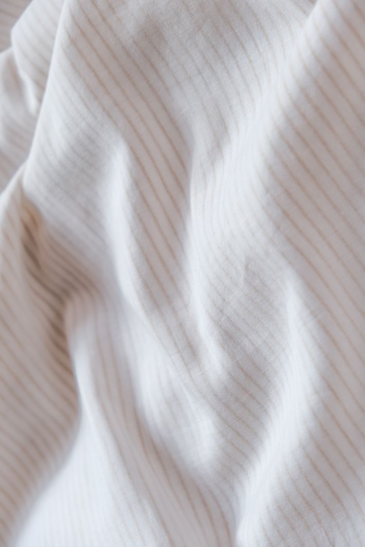 Baby Sleeping Bag - Beige Stripe