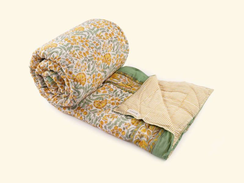 A quilt with a timeless design