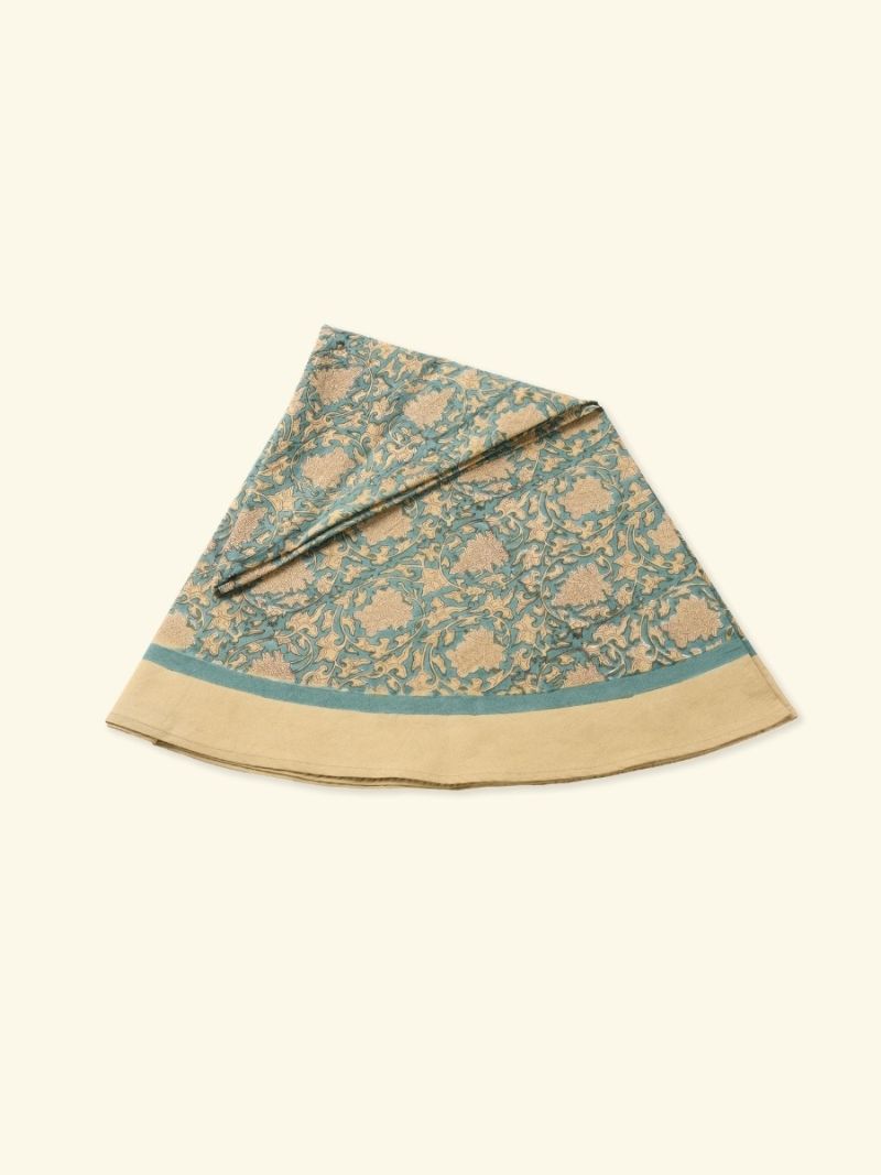 Tablecloth Round - Block Print Collection